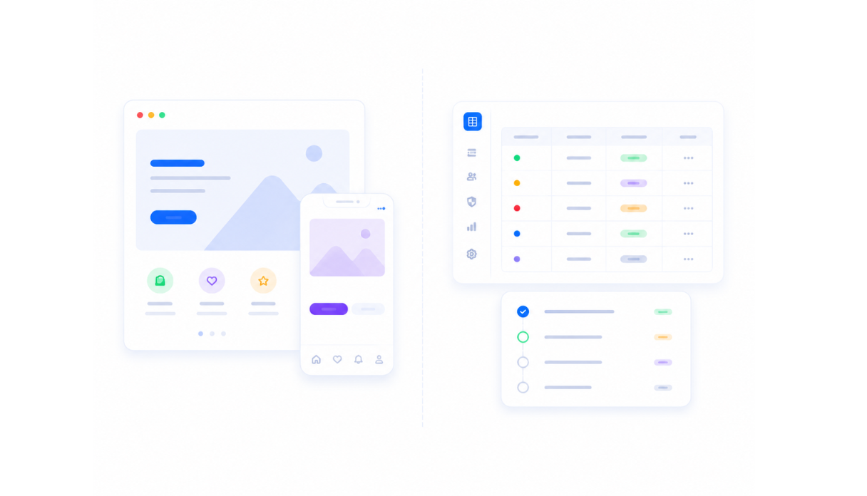 Consumer app builders, not internal tool builders