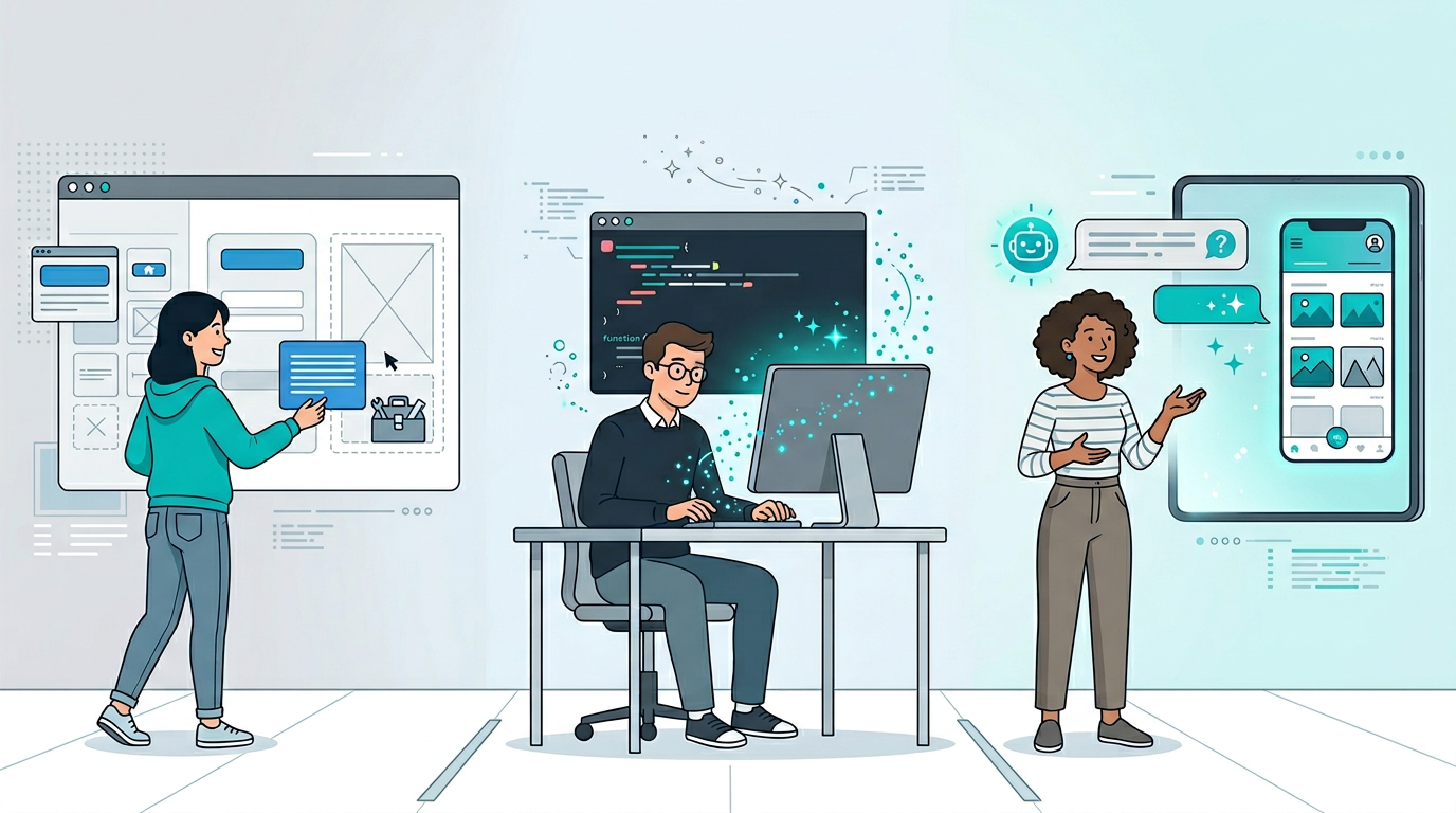 AI App Builders vs Vibe Coding vs No-Code