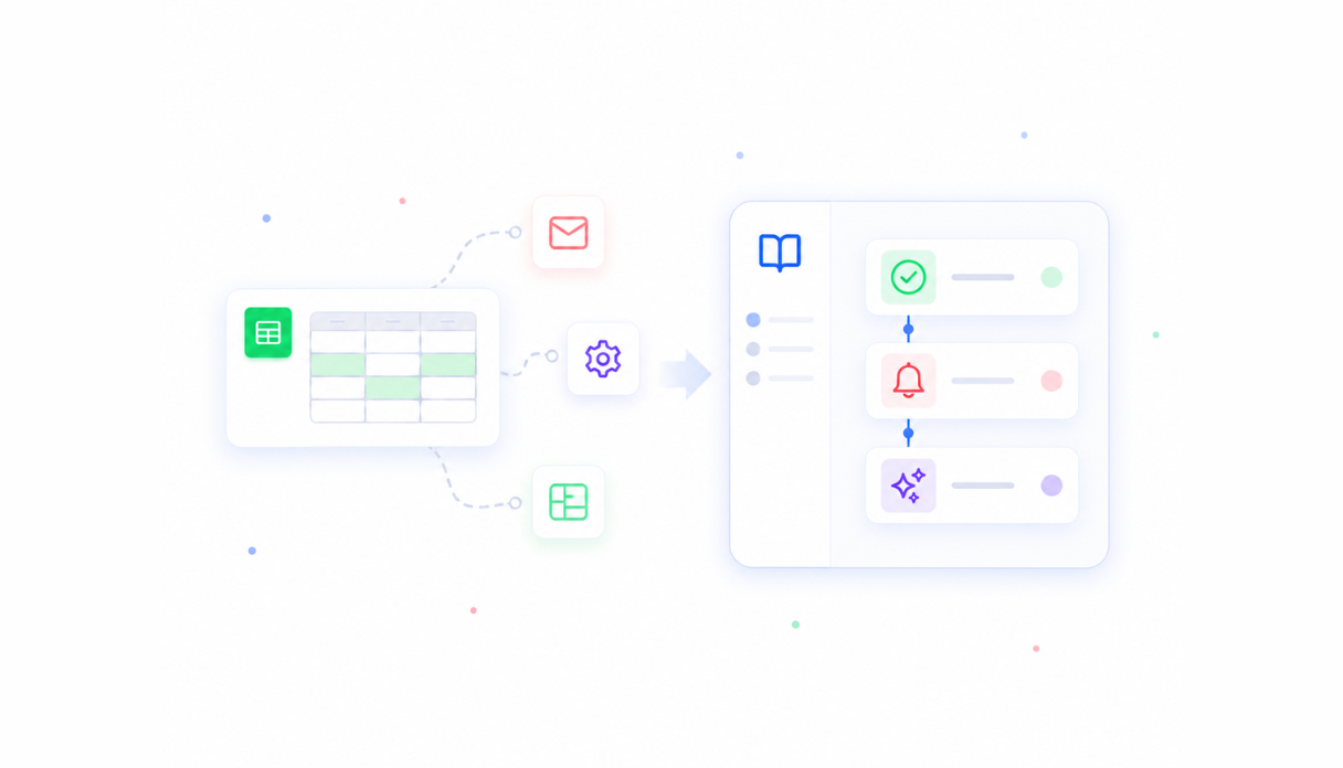 No real workflows
