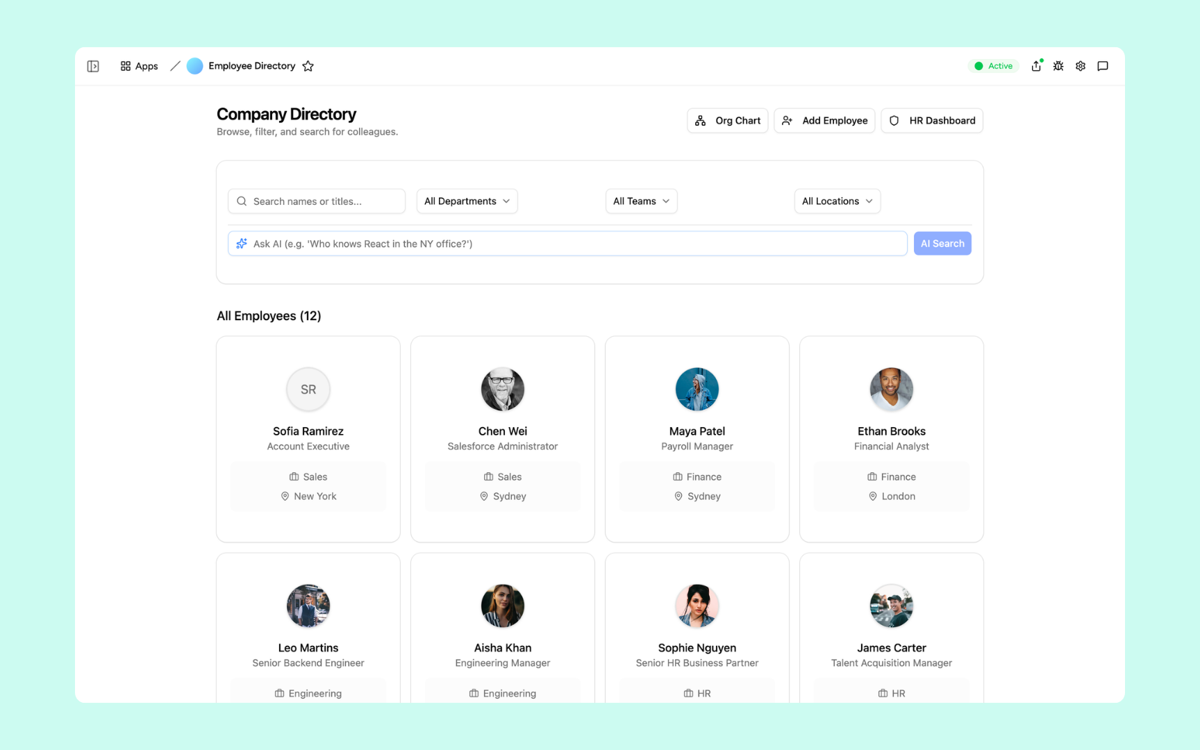Employee Directory